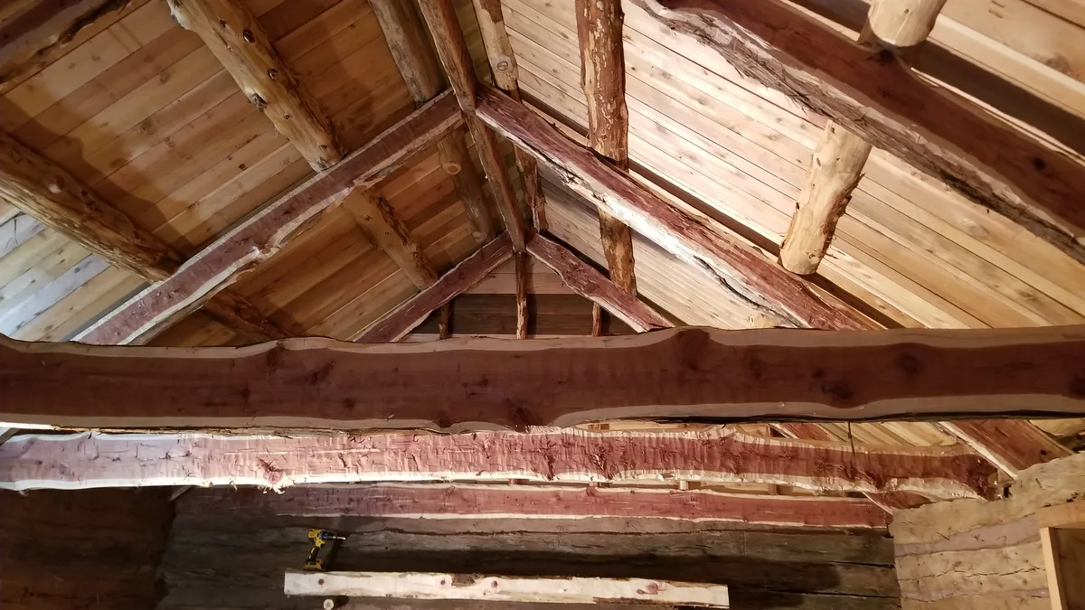 San Felipe de Austin cabin restoration