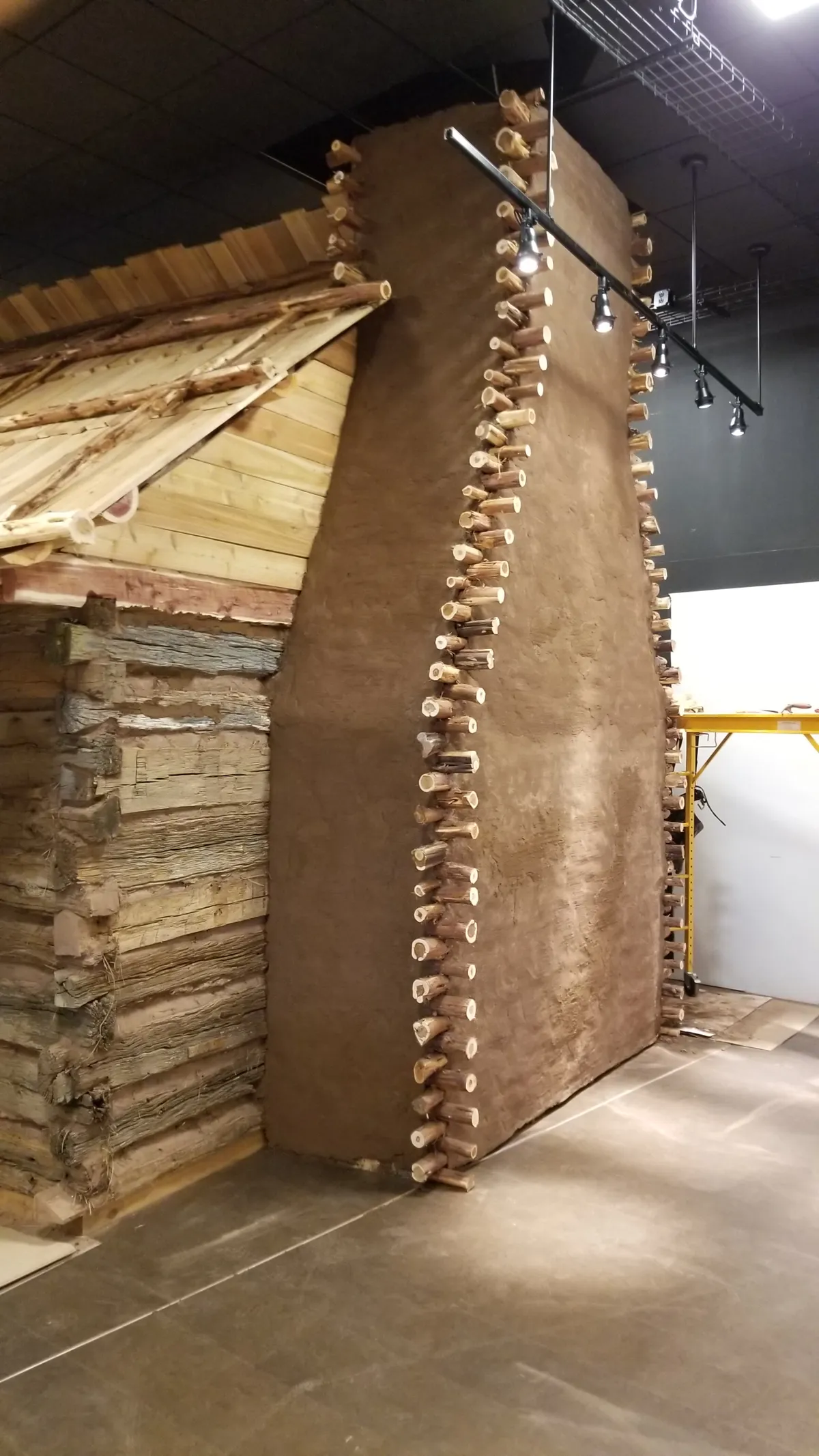 San Felipe de Austin cabin restoration