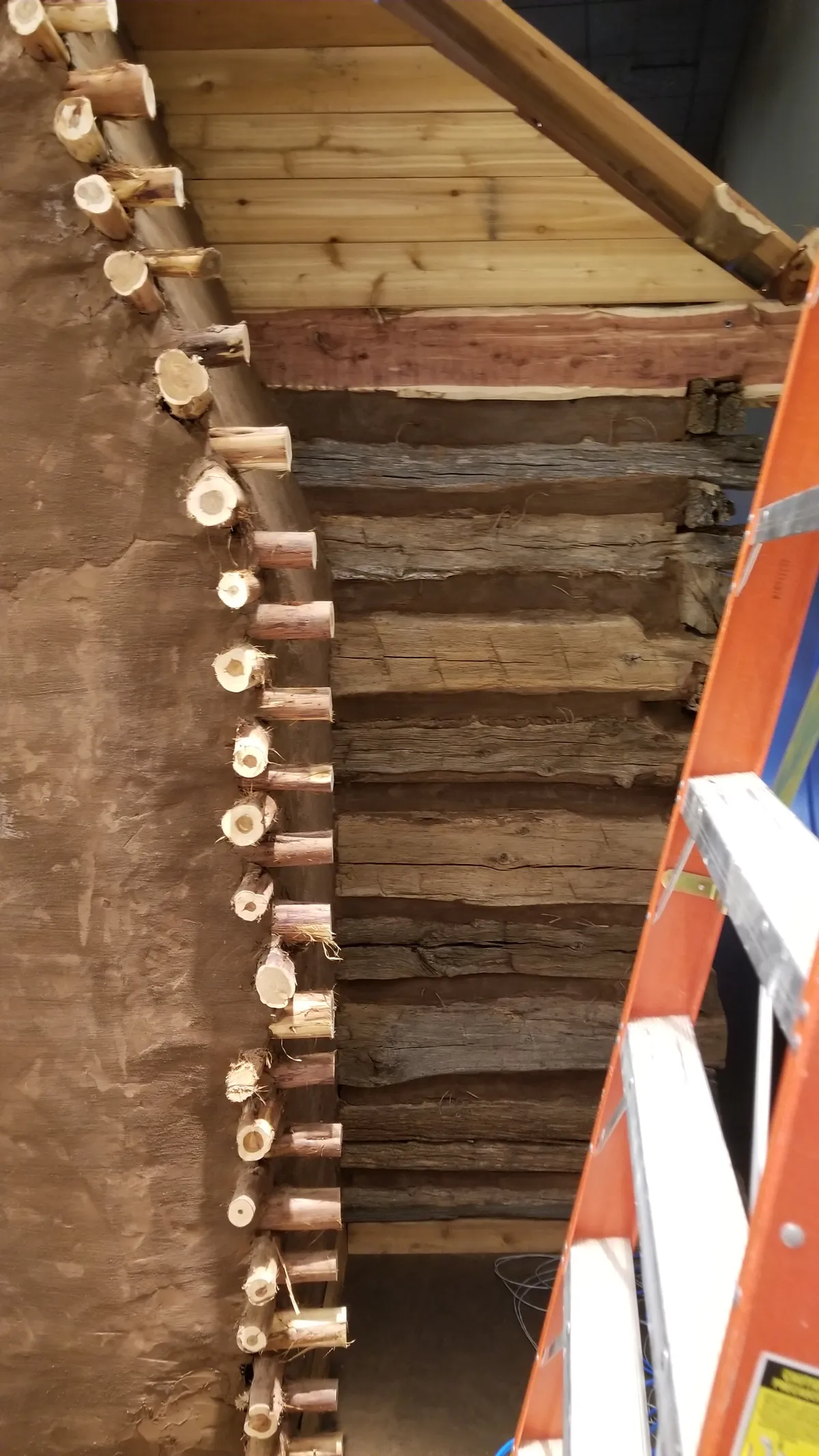 San Felipe de Austin cabin restoration
